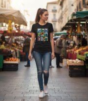 Inspiración de camiseta de Los Pitufos