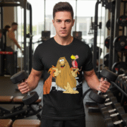 Inspiración de camiseta del personaje Capitán Cavernícola