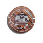 Imán abridor de botella con estampado de BB8 de La guerra de las galaxias