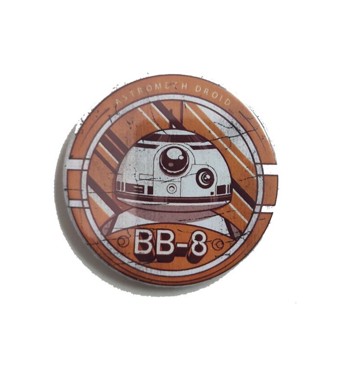 Imán abridor de botella con estampado de BB8 de La guerra de las galaxias