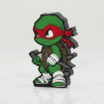 Lámpara 3D del personaje Tortuga Ninja Rafael