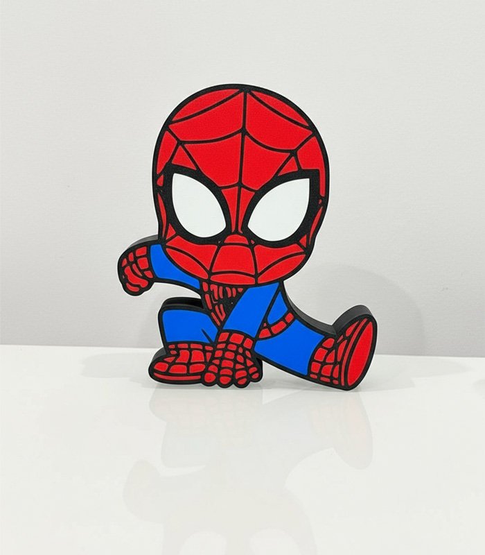 Lámpara 3D Spiderman