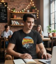 Inspiración de camiseta Regreso al futuro