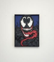 Cuadro multicapa de madera de Venom