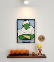 Cuadro multicapa de madera Piccolo, ejemplo de exposición