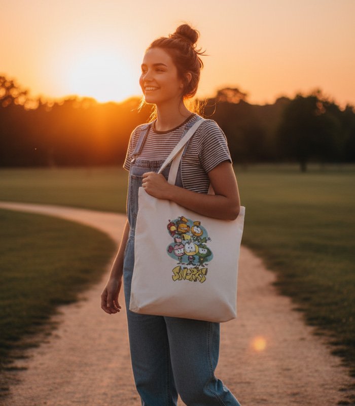 Imagen inspiración de tote bag Snorkles