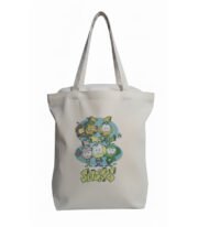 Tote bag de tela con estampado de los Snorkles